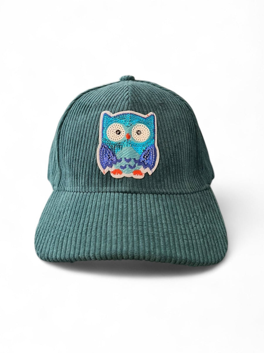 Owl - Teal Cap