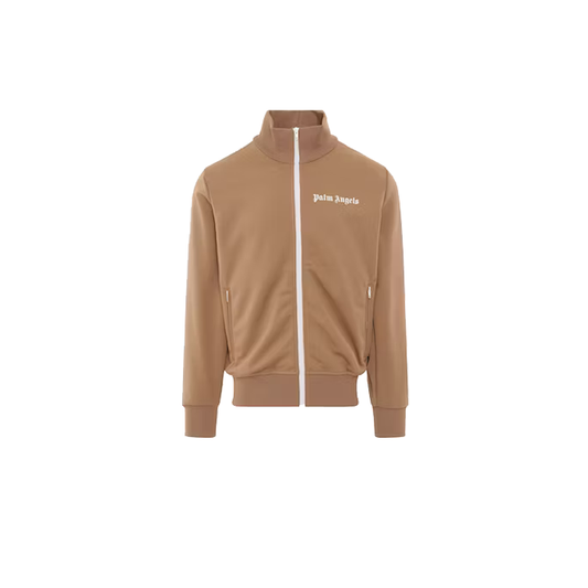 Palm Angels Classic Track Jacket Beige/White