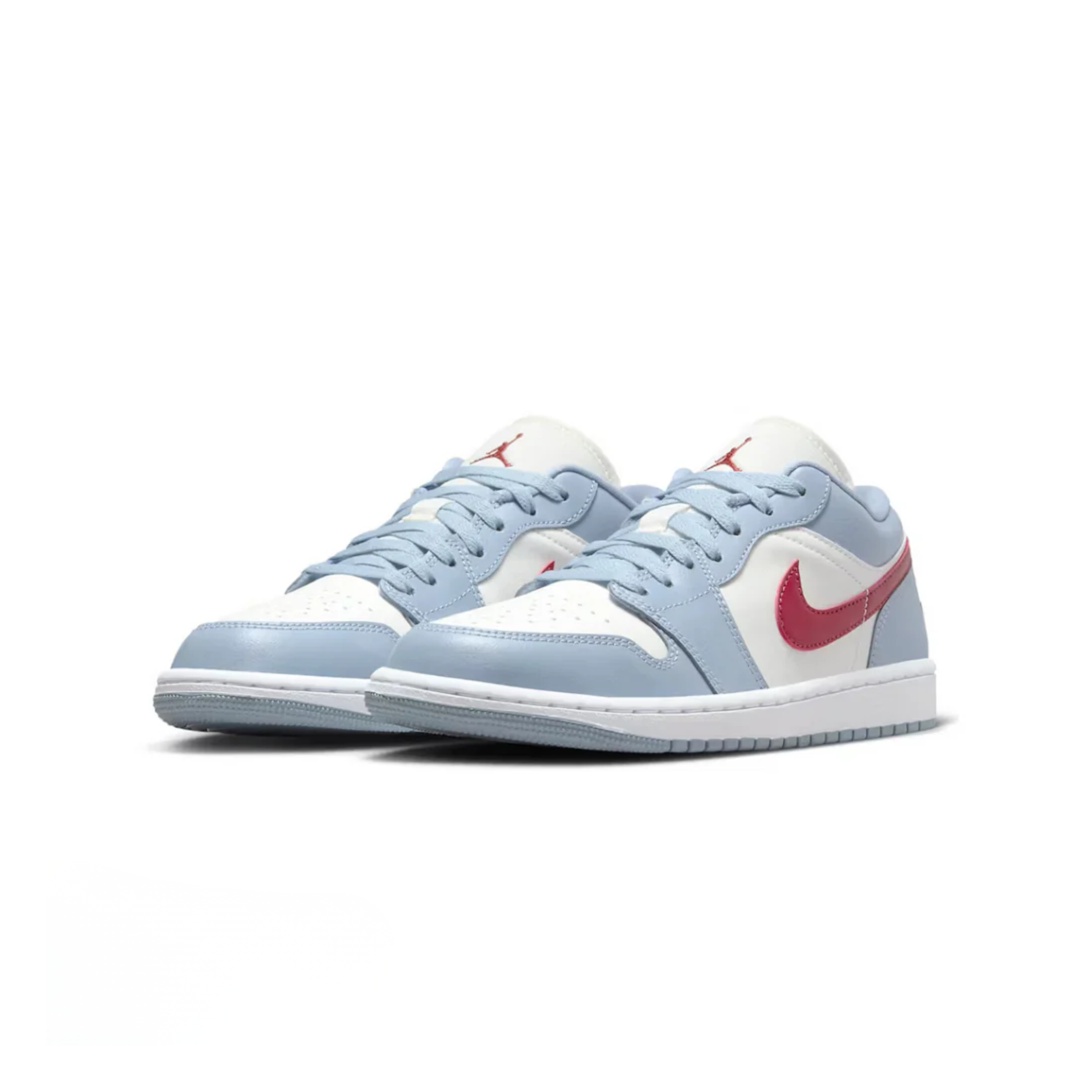 nike Air Jordan 1 Low Blue Whisper Dune Red (W)