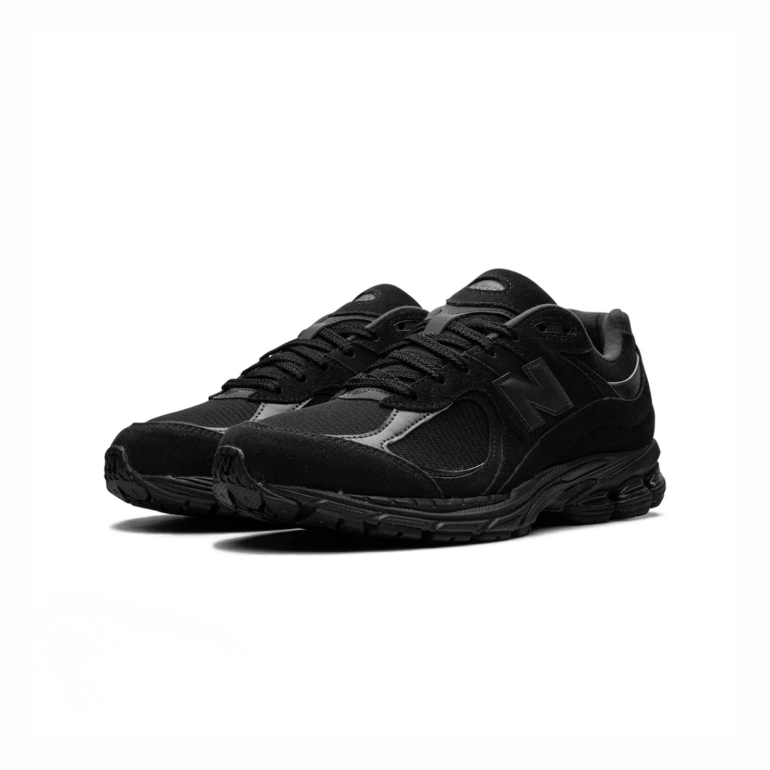 New Balance 2002R Triple Black Suede