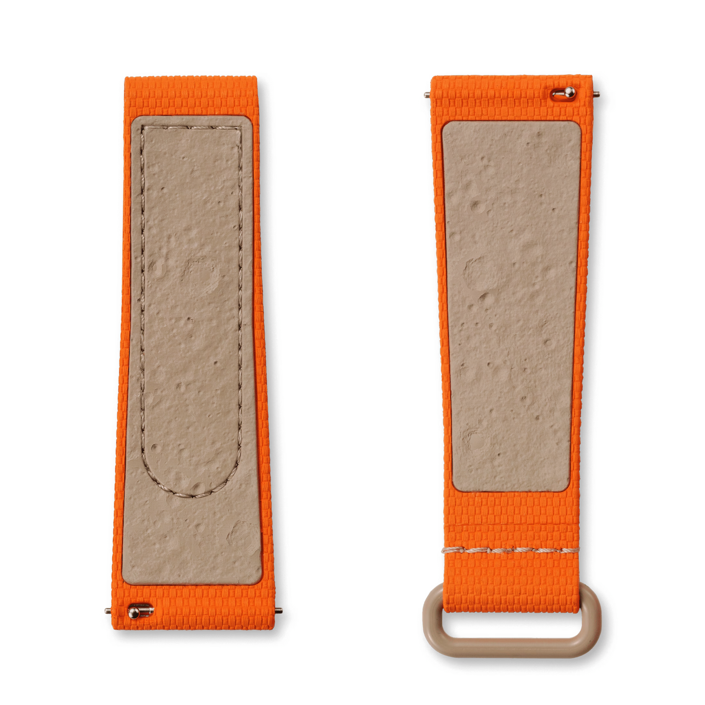 SWATCH X OMEGA BIOCERAMIC MOONSWATCH ORANGE SAND STRAPS
