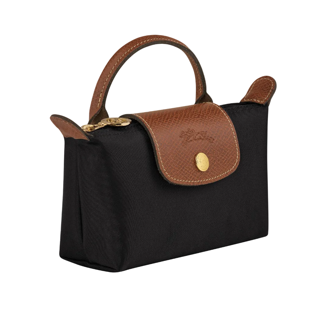 LONGCHAMP Le Pliage Original Pouch with handle Recycled canvas