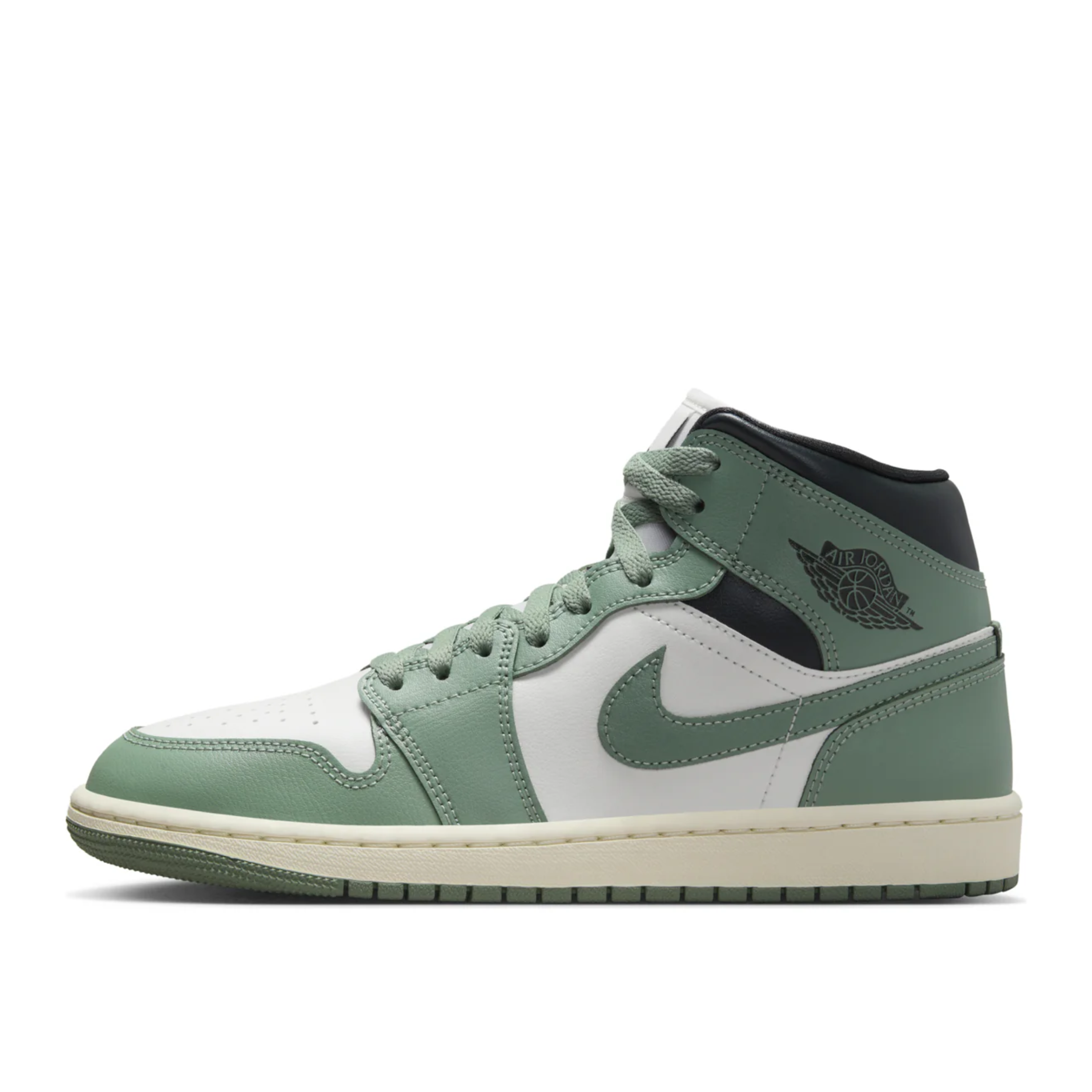 NIKE Air Jordan 1 Mid Jade Smoke (W)