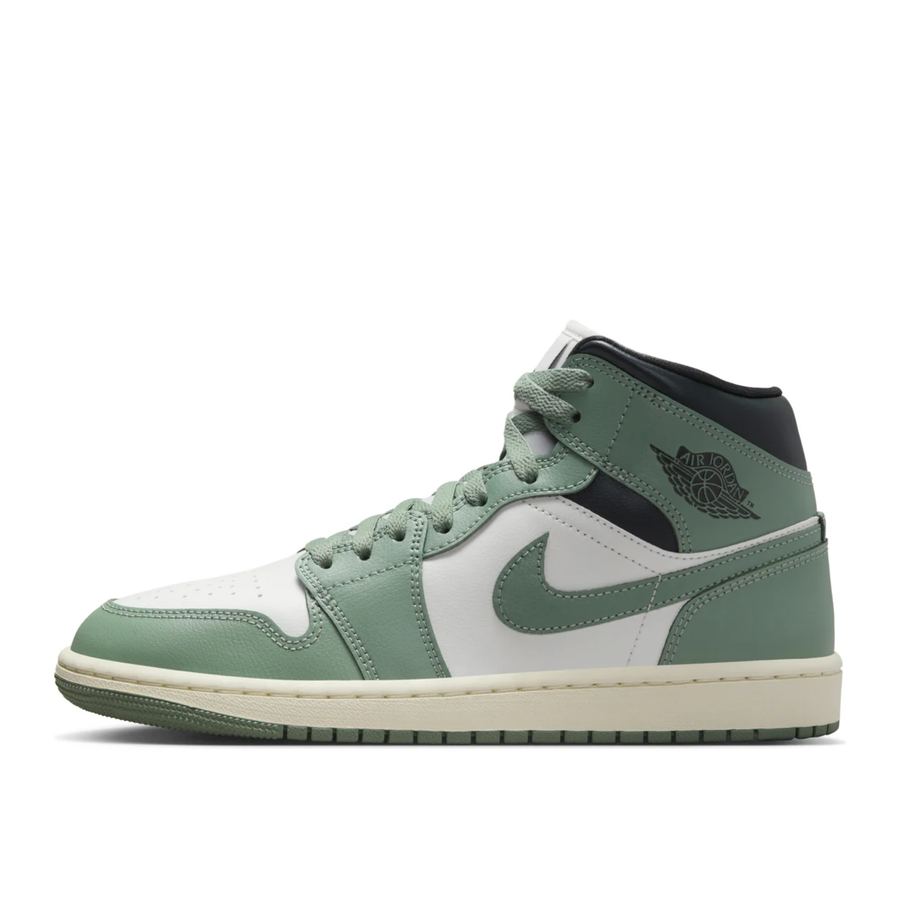 NIKE Air Jordan 1 Mid Jade Smoke (W)
