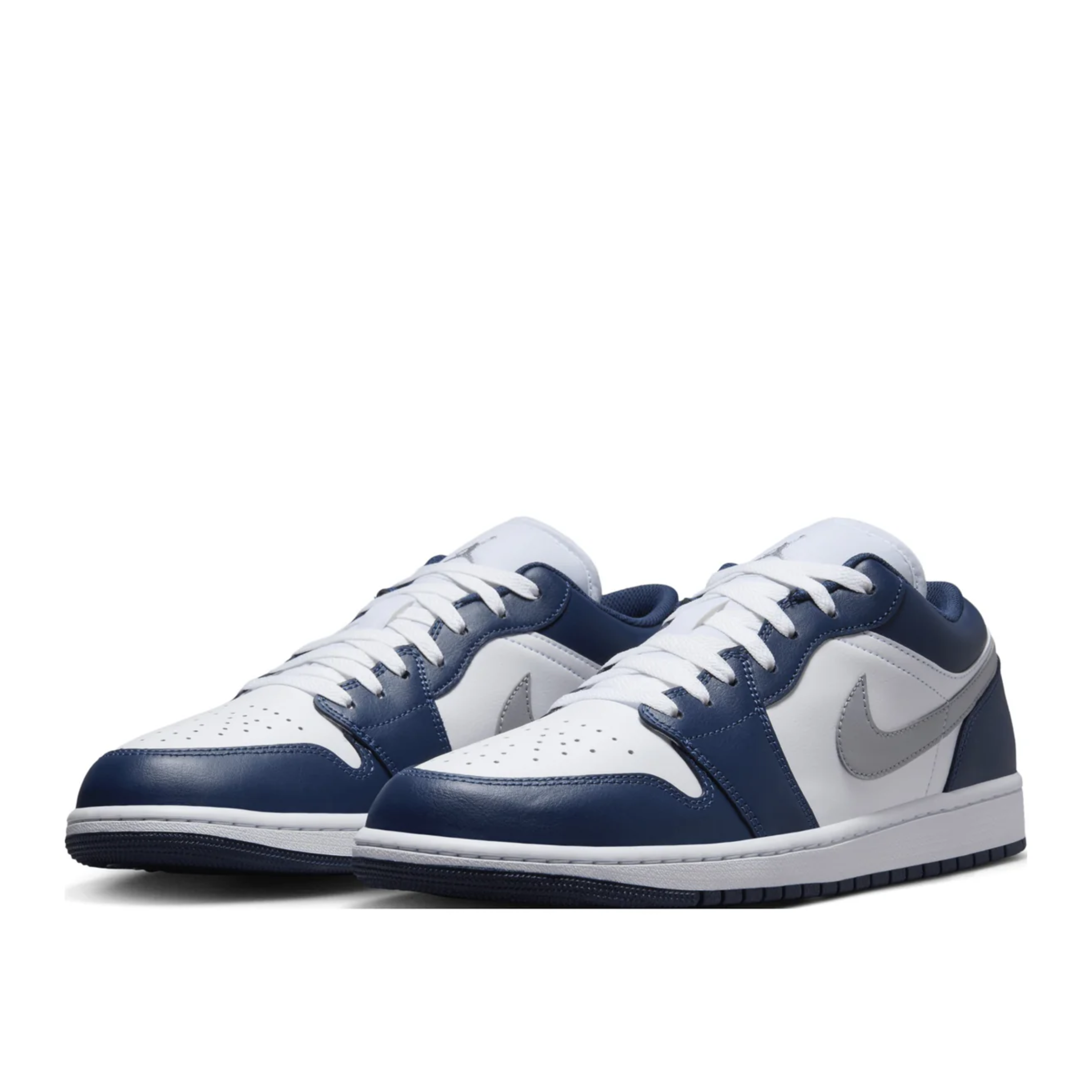 Air Jordan 1 Low Wolf Grey Midnight Navy
