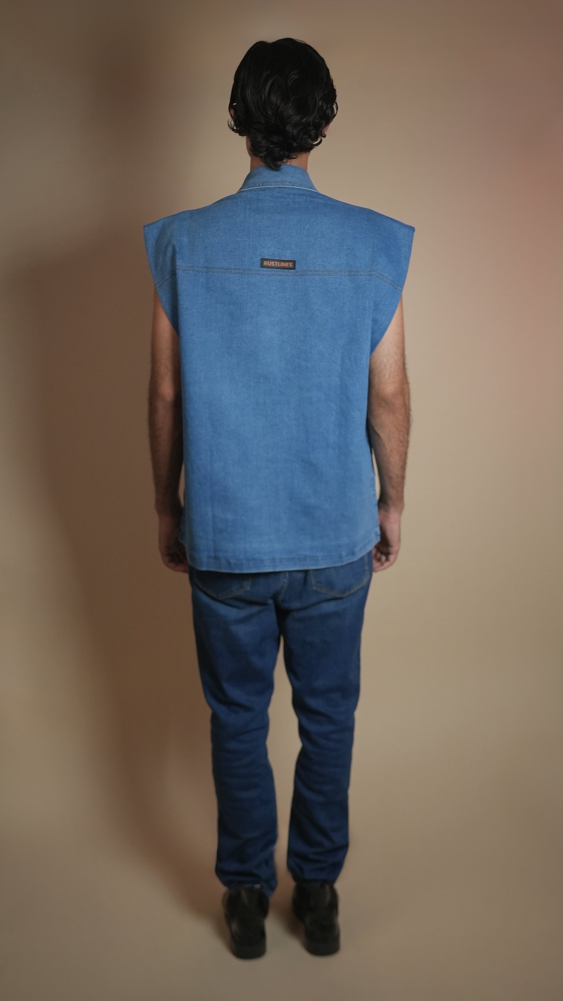 PADDED DENIM MEN'S JACKET