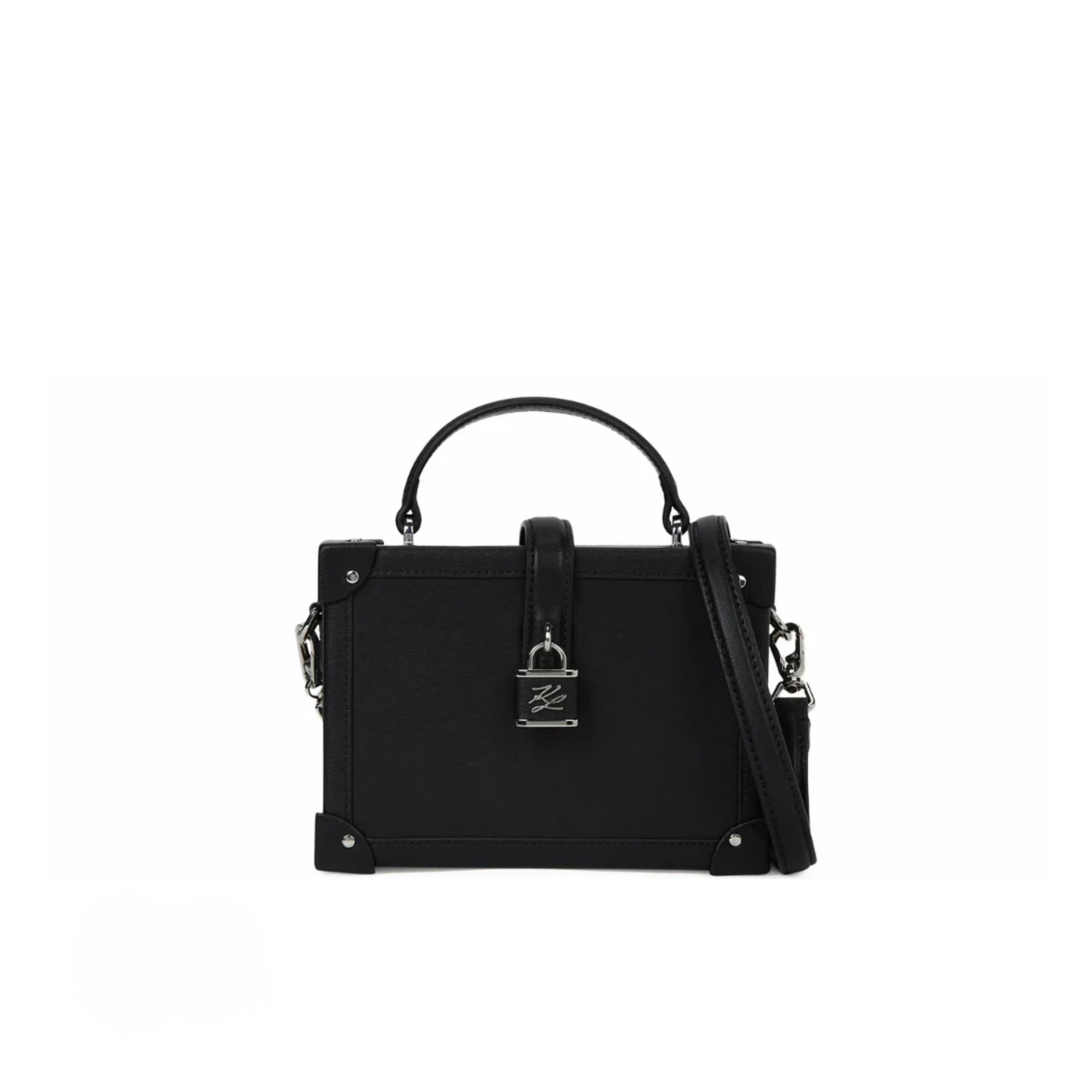 KARL LAGERFELD K/Autograph padlock trunk bag