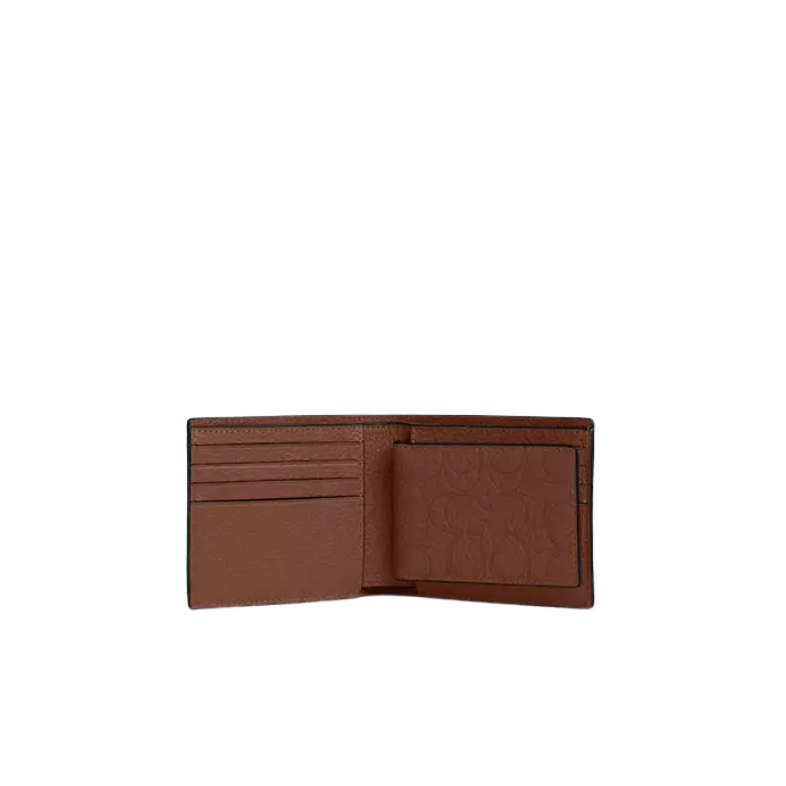 COACH VINTAGE BROWN 3 IN 1 WALLET