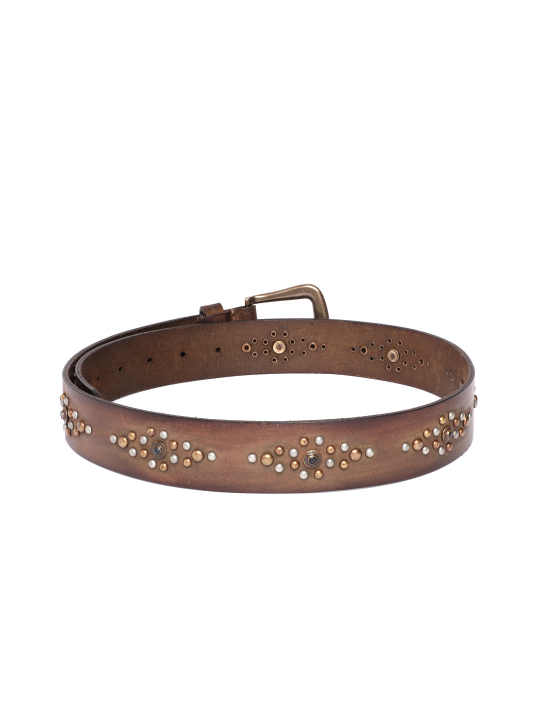 Brown  Womens Genuine Leather Belt by Art N Vintage