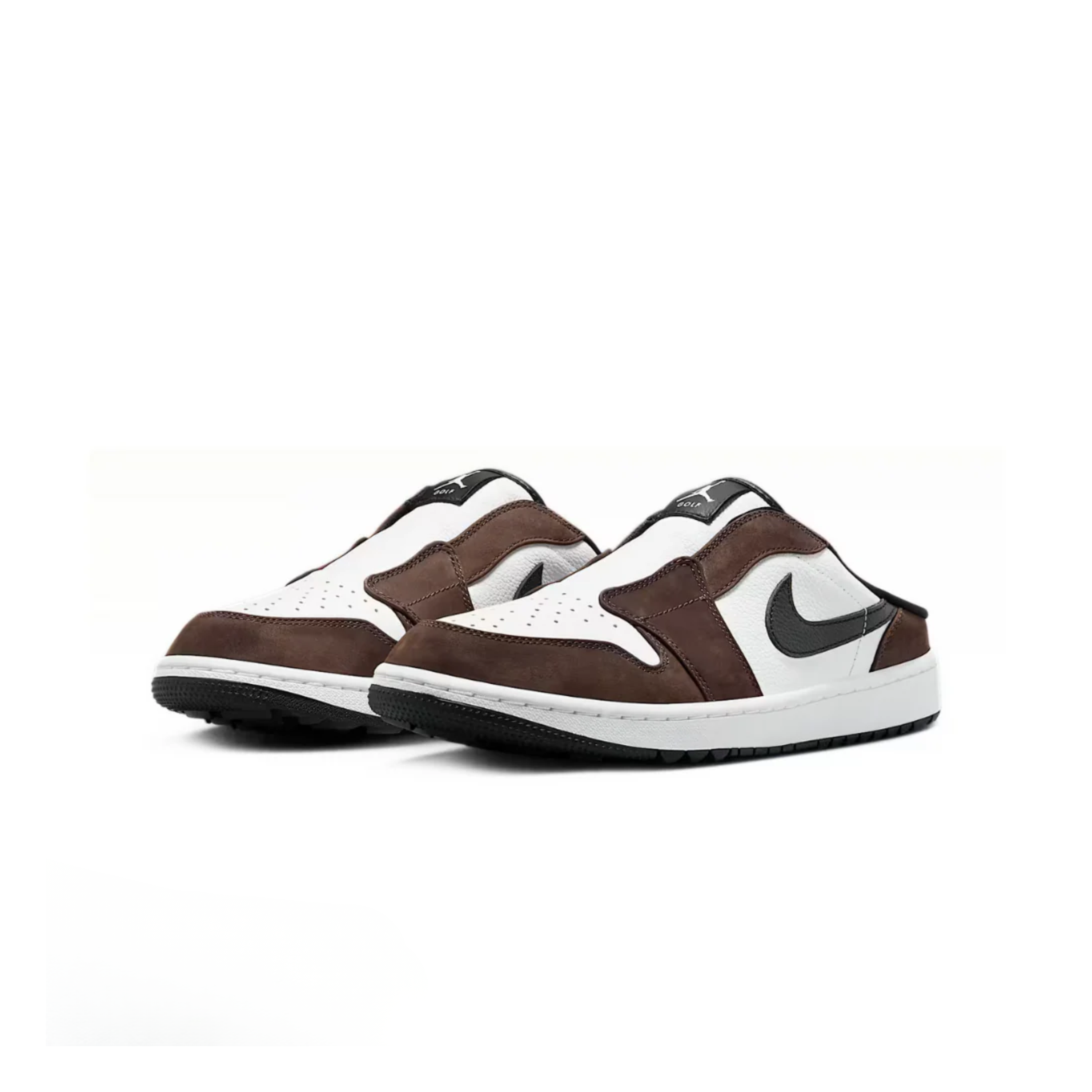 NIKE Air Jordan 1 Mule Golf Baroque Brown
