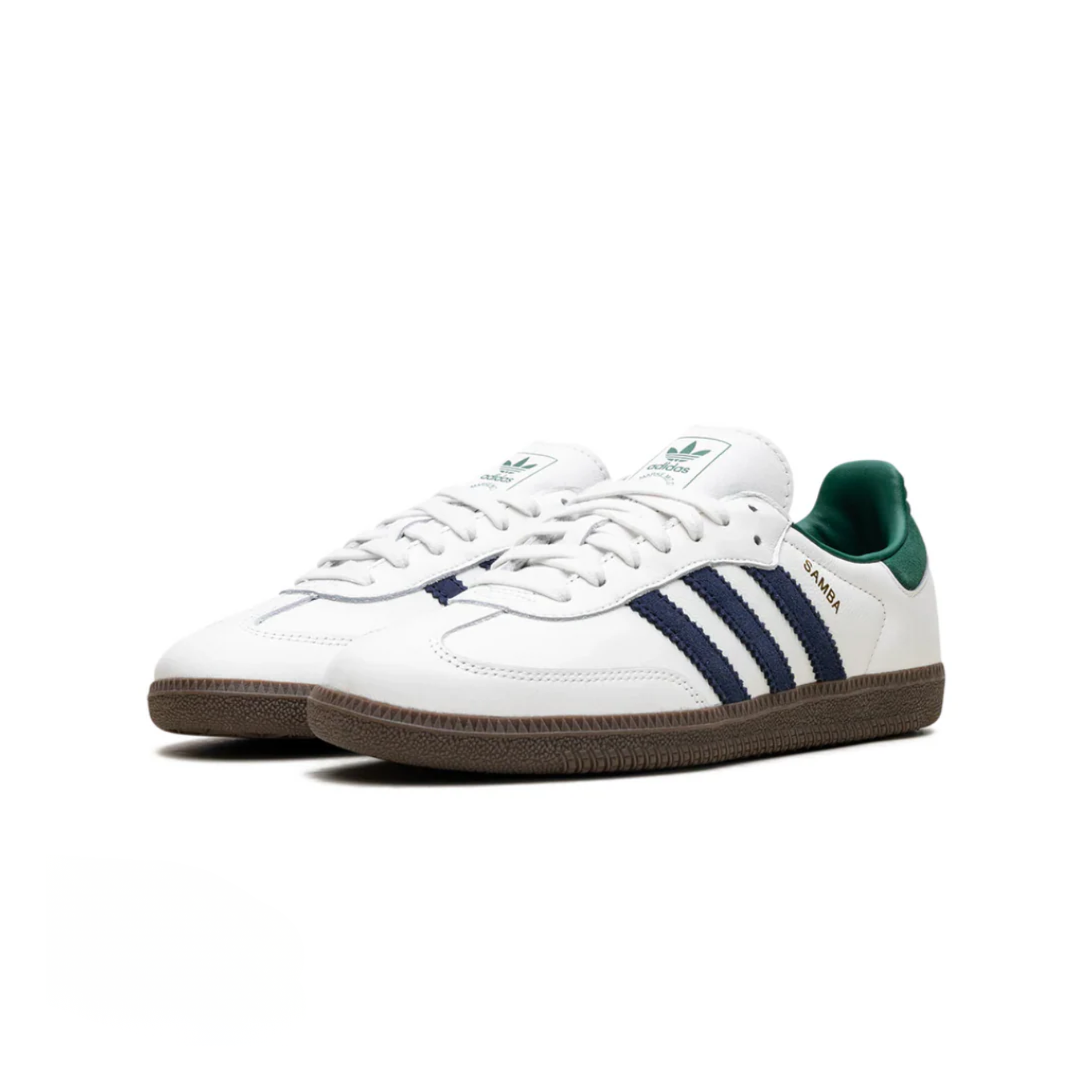 Adidas Samba OG Black White Collegiate Green