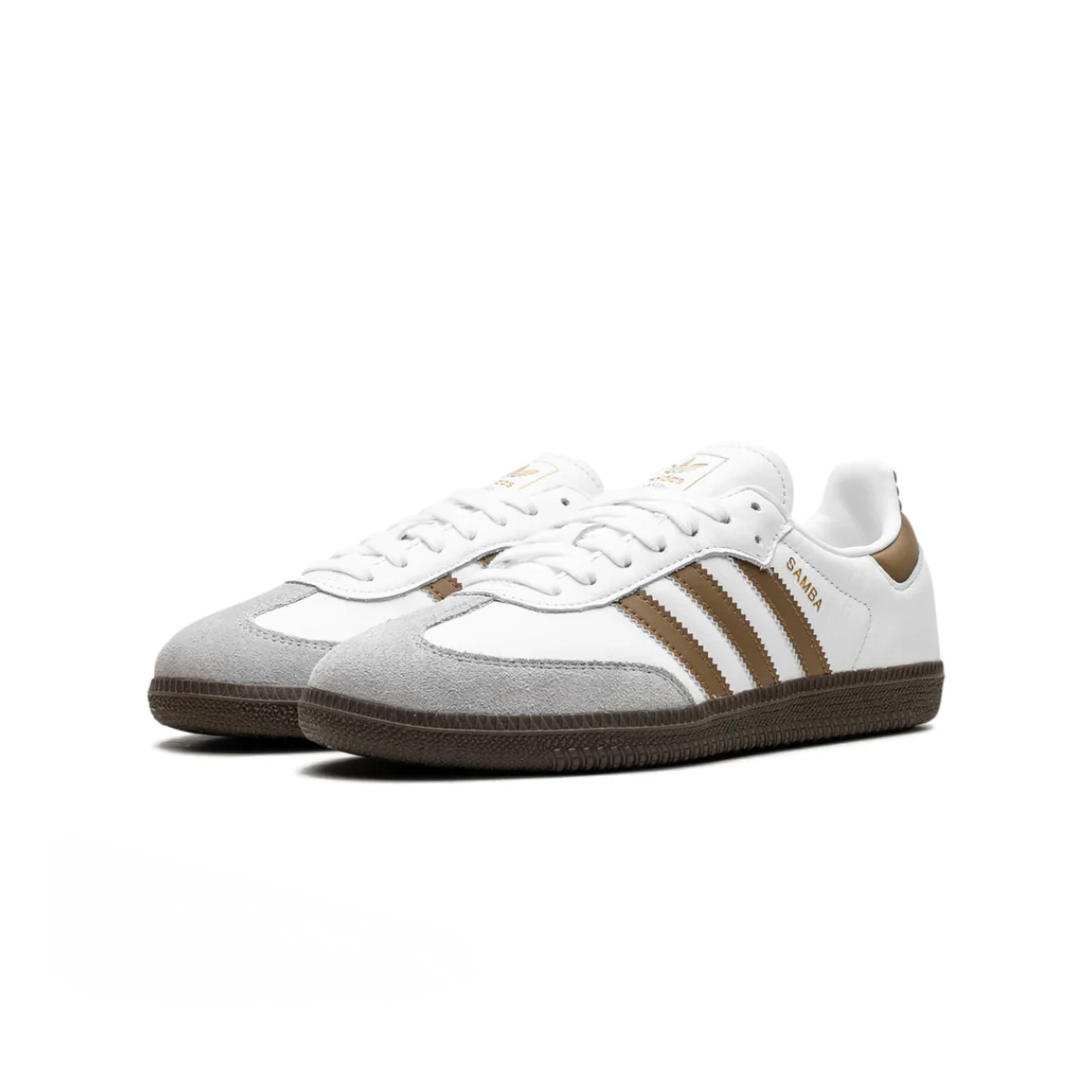 Adidas Samba OG Cloud White Brown Desert