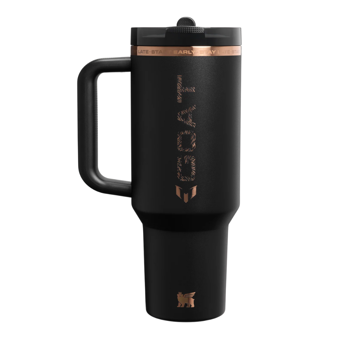 STANLEY x Messi TUMBLER Mug 1913 ProTour Flip Straw 40 oz