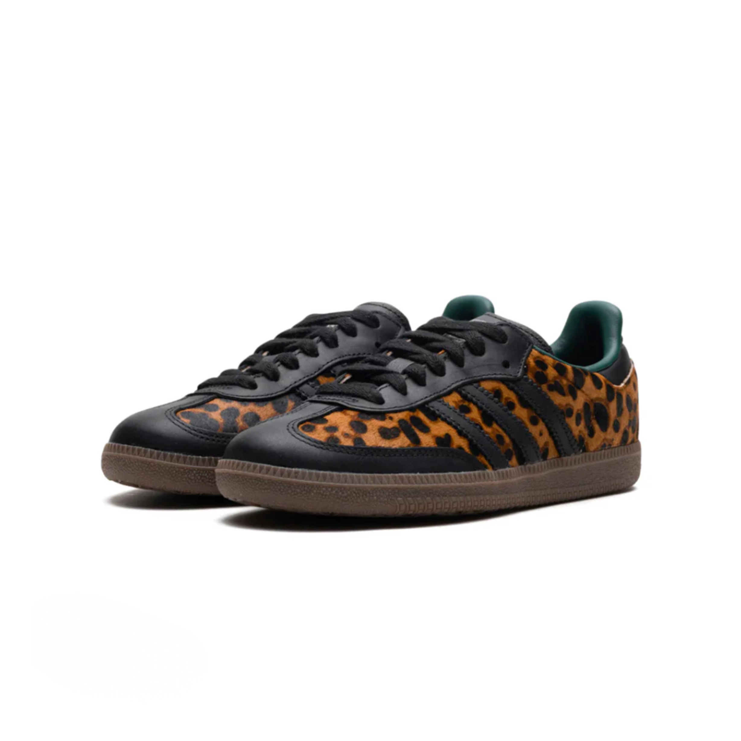 Adidas Samba OG Black Green Leopard (W)
