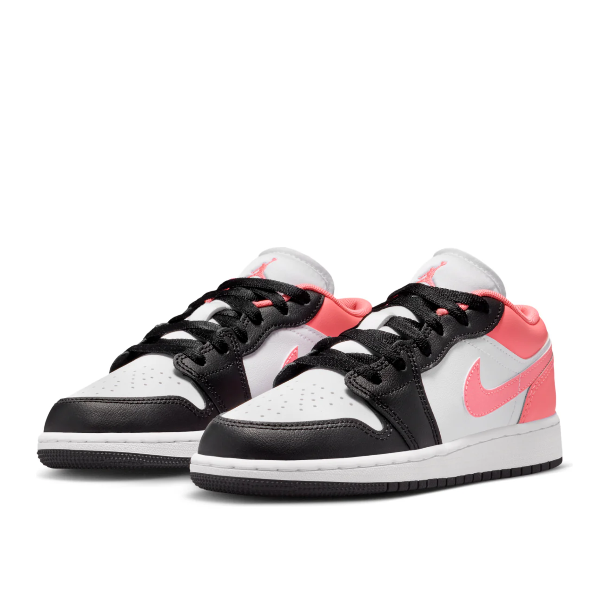 NIKE Jordan 1 Low Black Pink Gaze (GS)