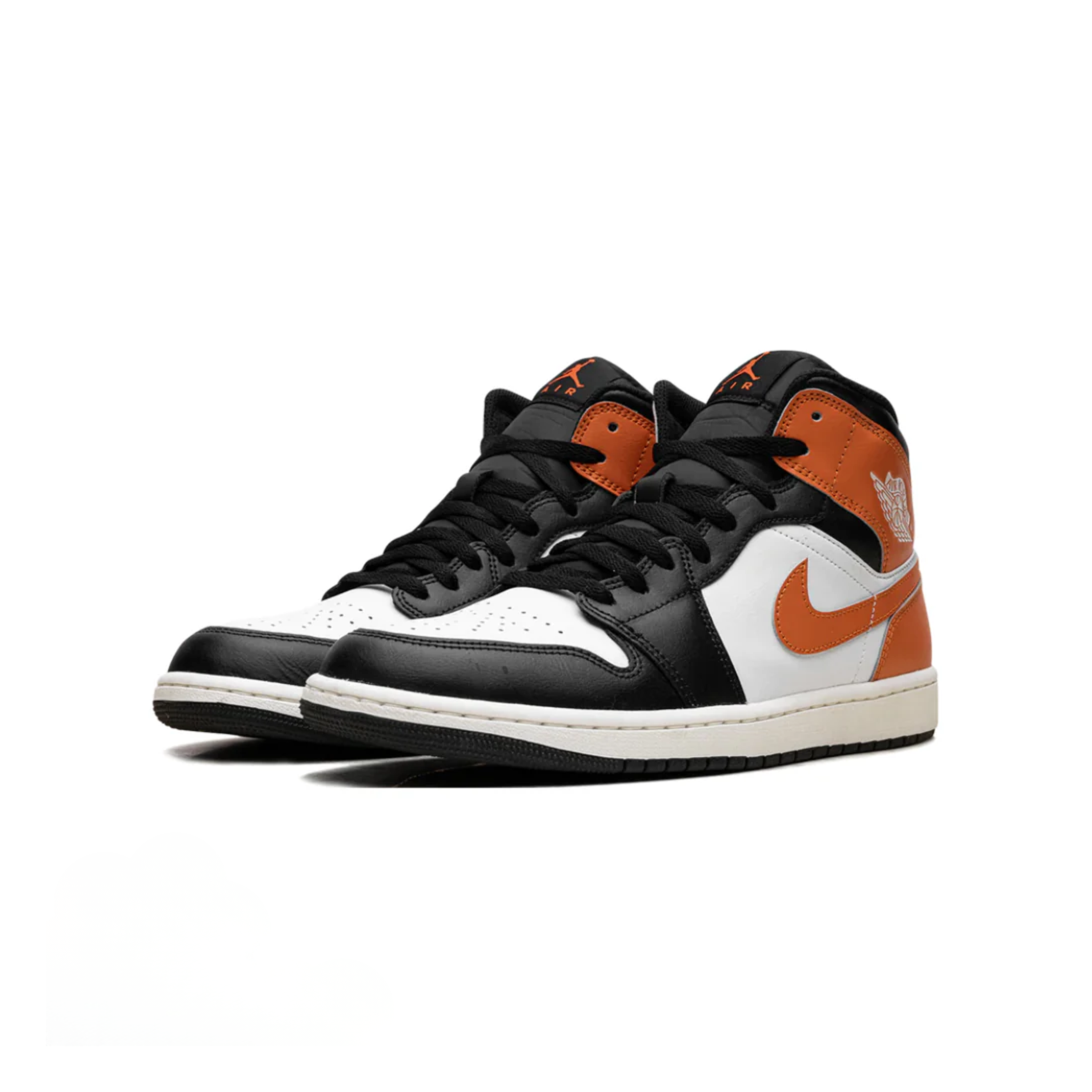 NIKE AIR Jordan 1 Mid Black Toe Starfish