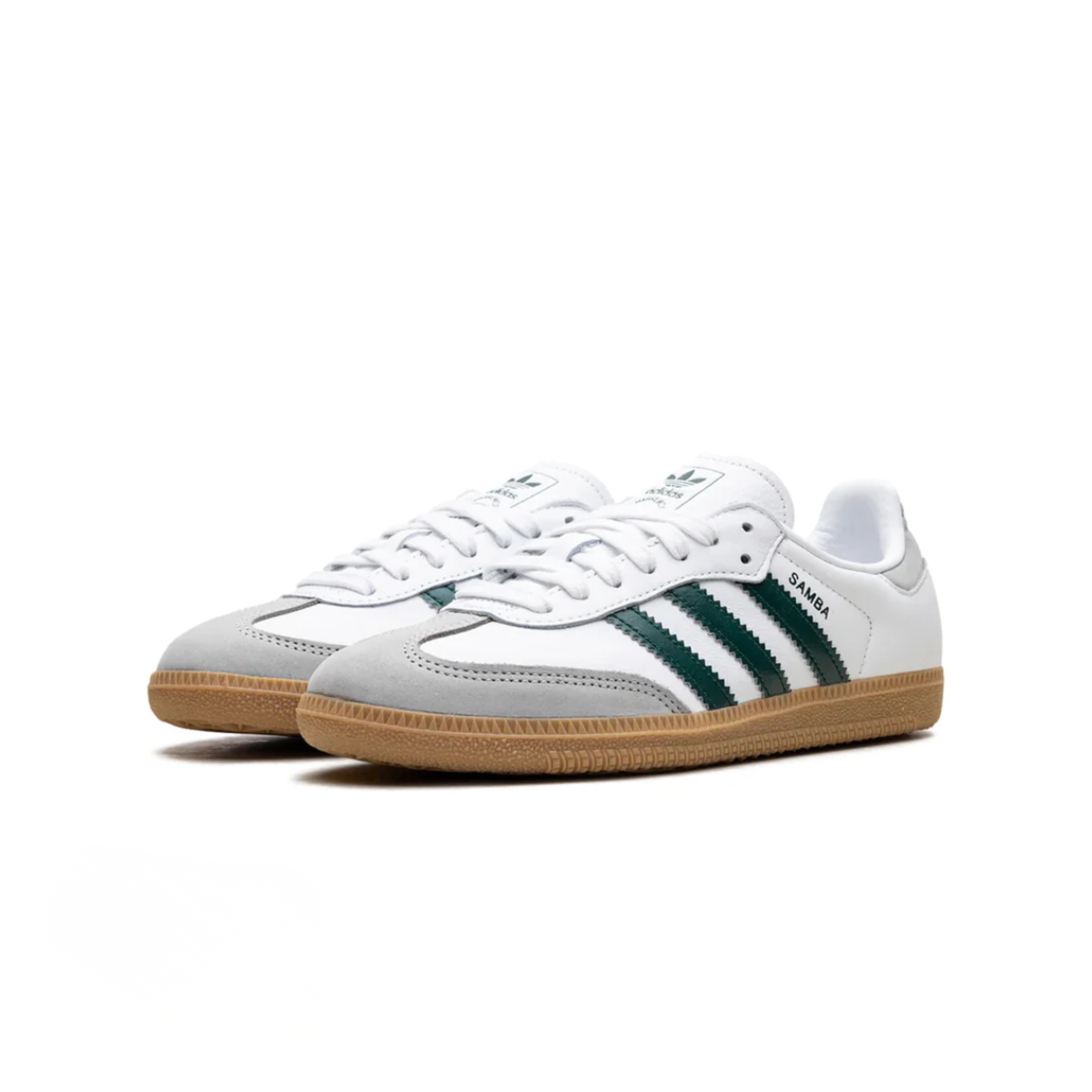Adidas Samba OG White Collegiate Green Gum (W)