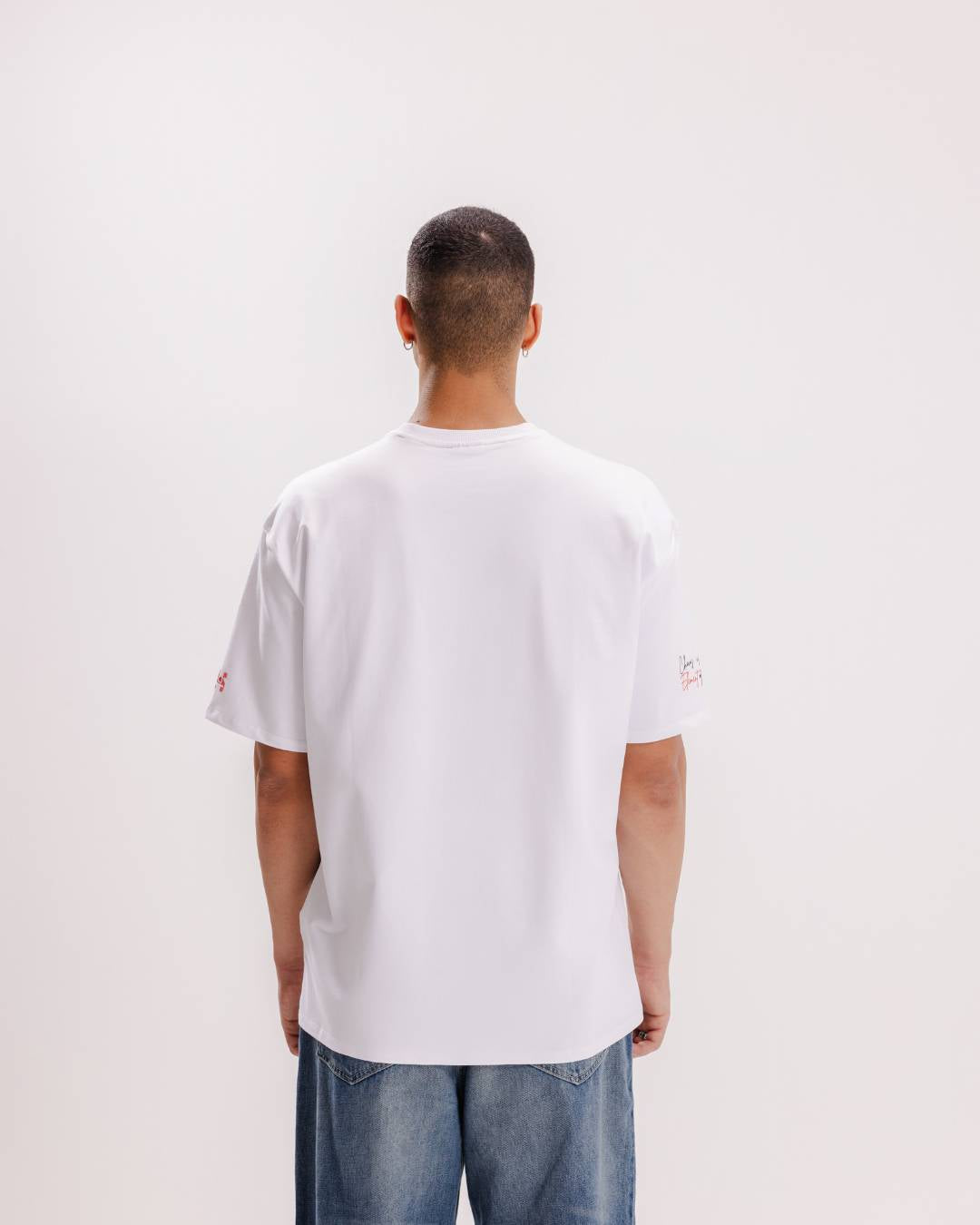 Element - White- Evrhood oversized basic t-shirt