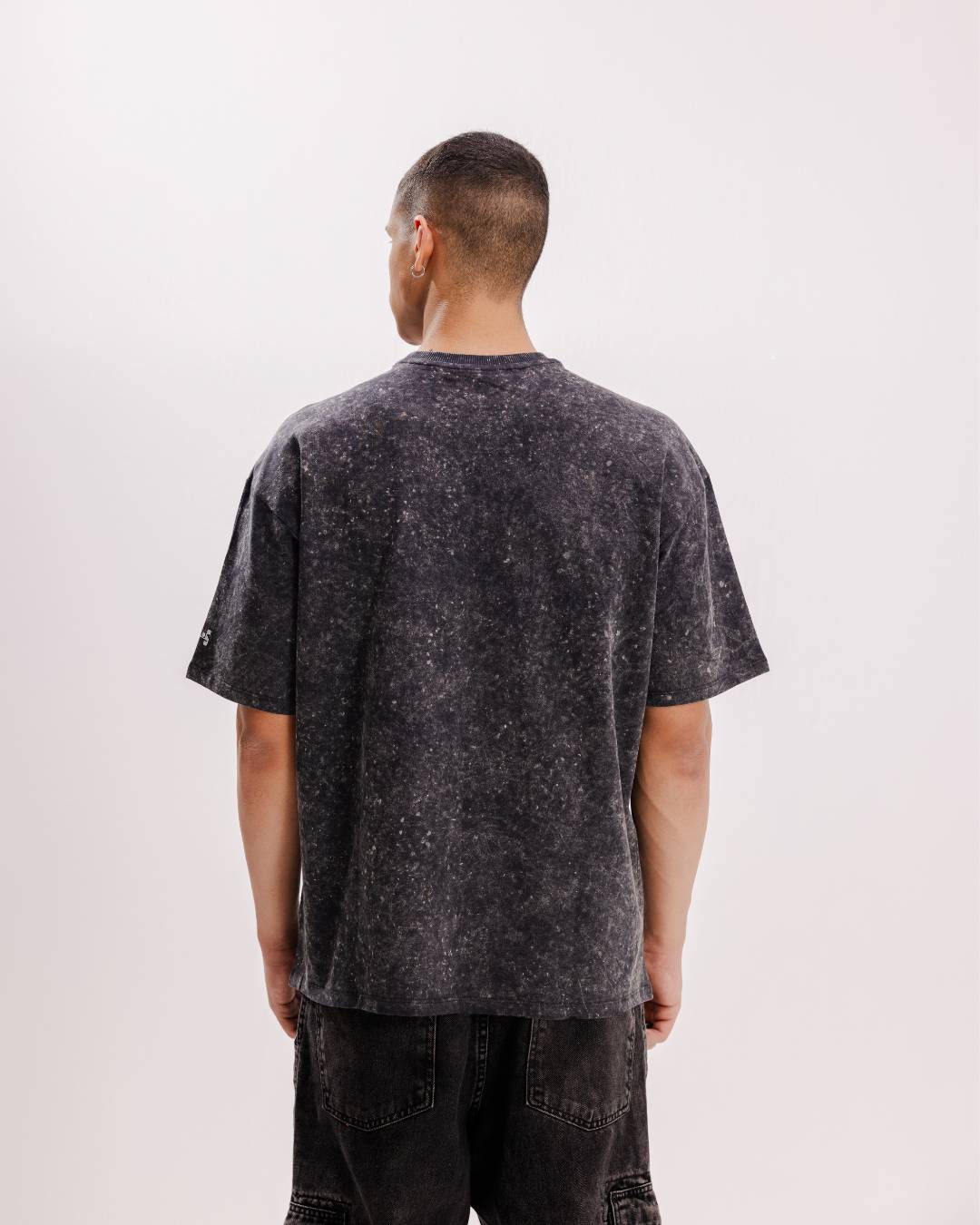 Retro Wash - Black - Evrhood oversized acid wash t-shirt