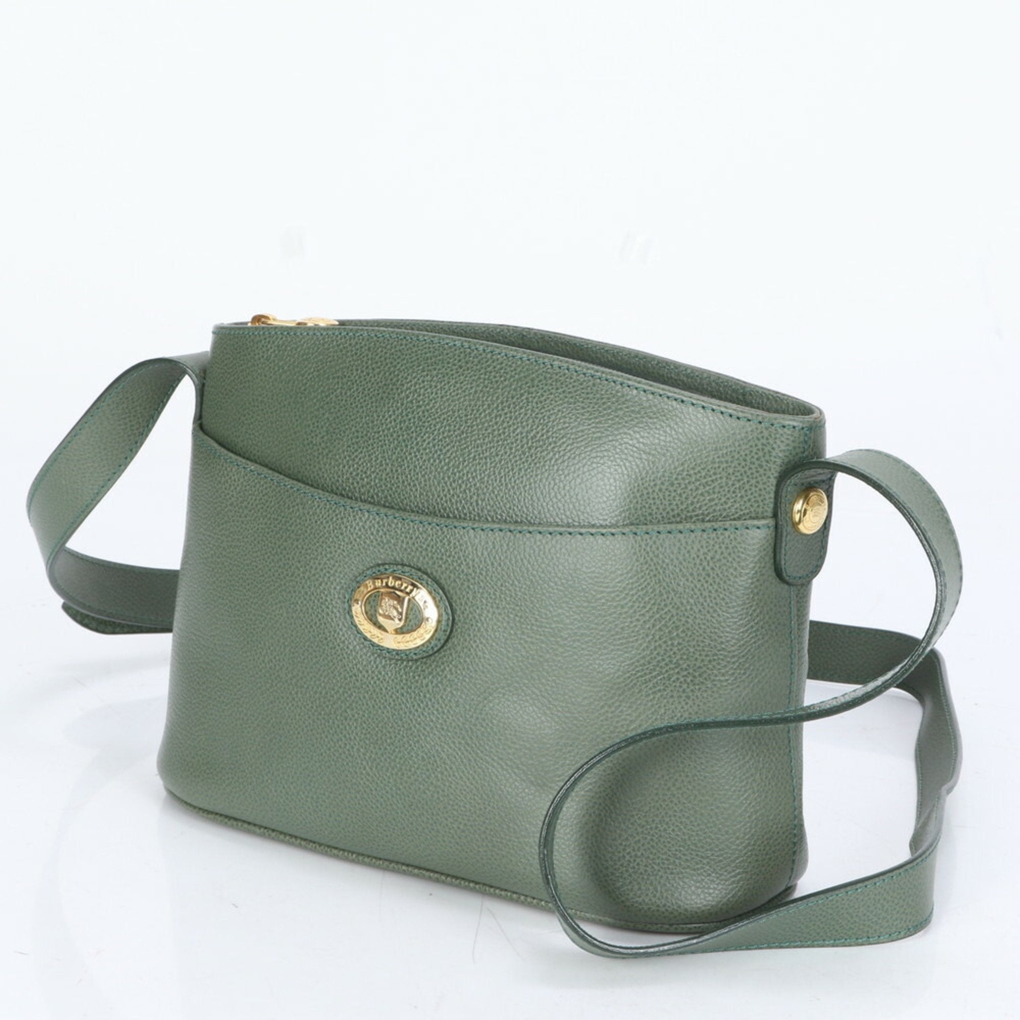 Burberry  Leather Shoulder Bag Tote Bag (Pre-Owned)