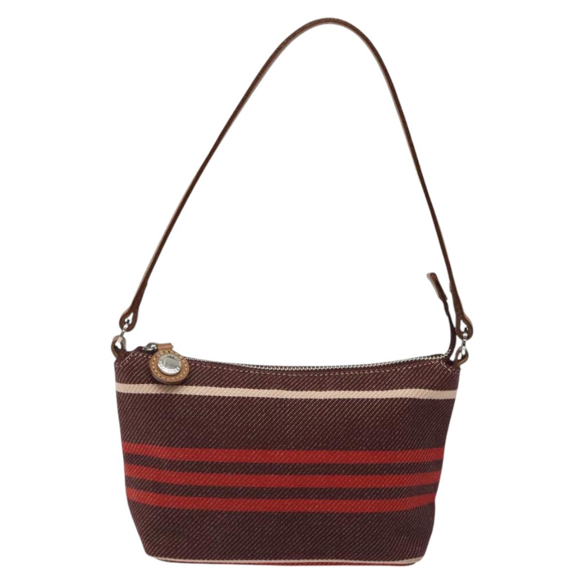 Burberry blue Label Canvas Clutch Bag (Pre-Owned)