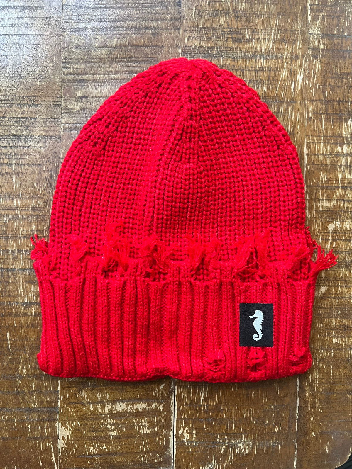 Imperfect Beanie - Christmas Red