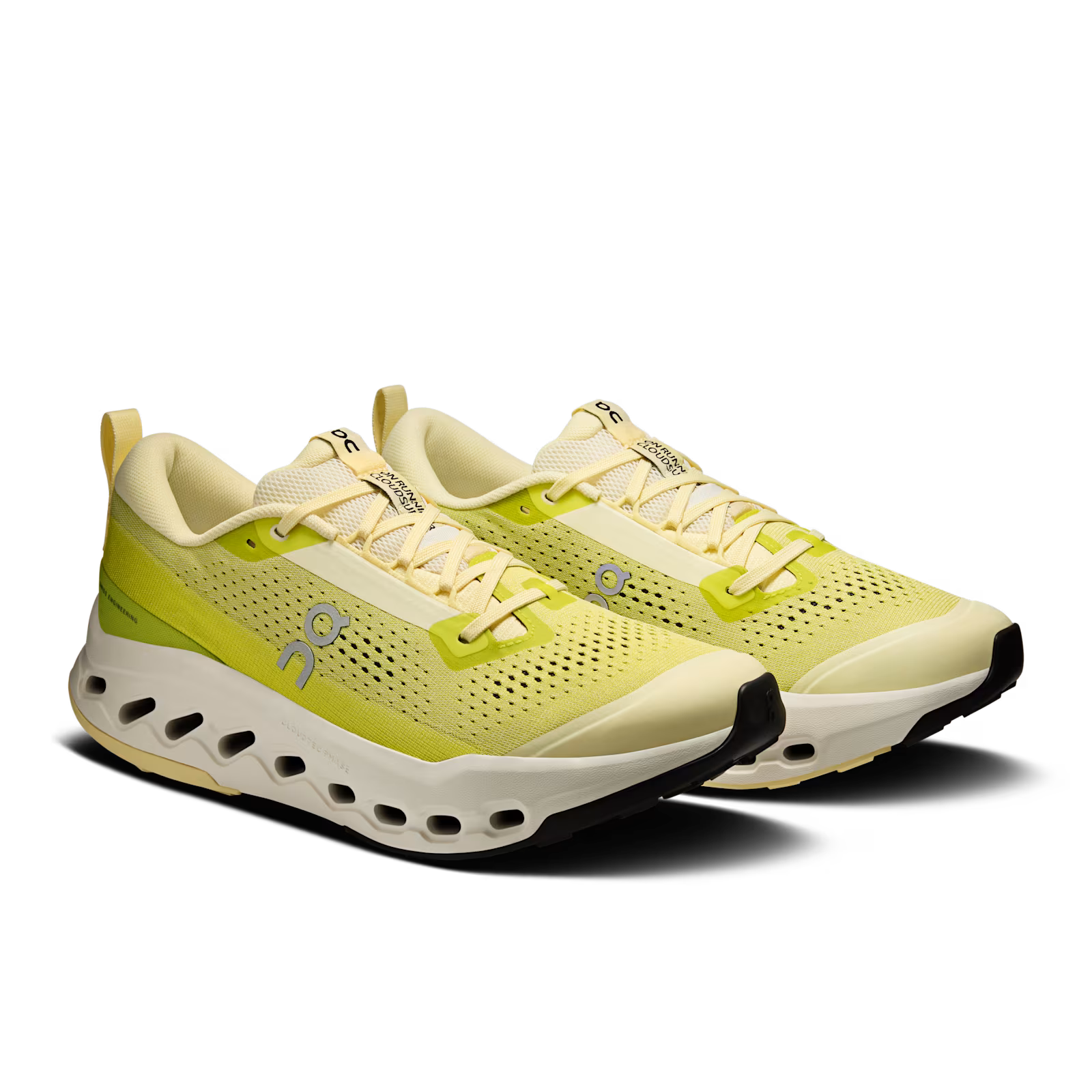 On Running  Cloudsurfer Trail 2 Ivory Lime