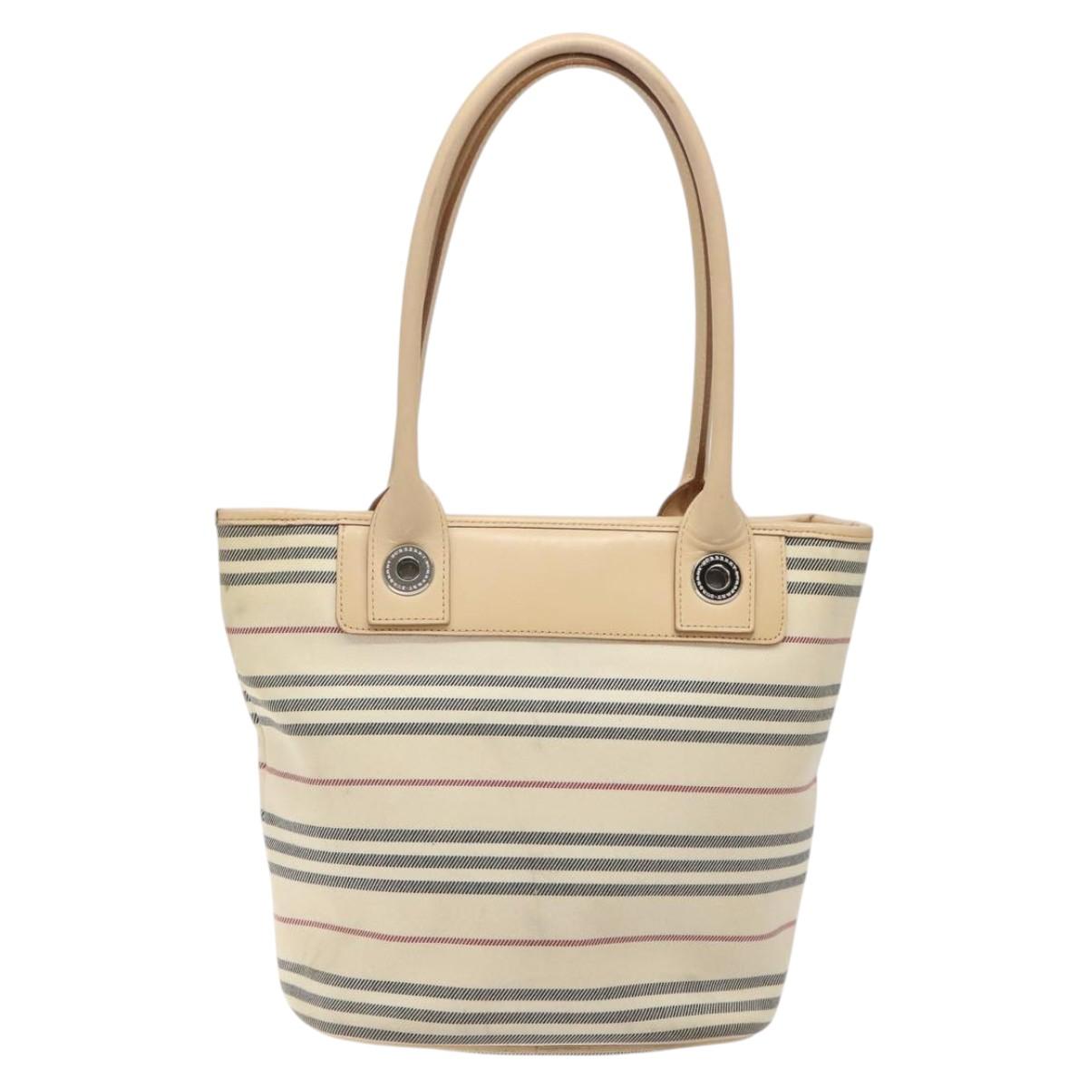 Burberry Canvas Handbag (Pre-Owned)