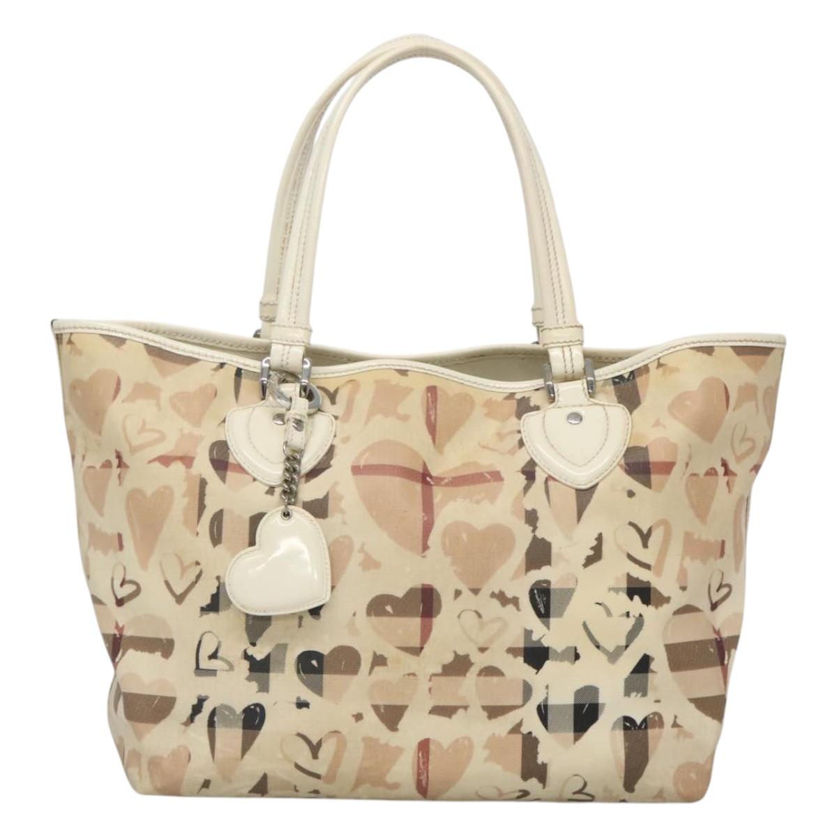Burberry Nova Check Canvas Tote Bag (Pre-Owned)