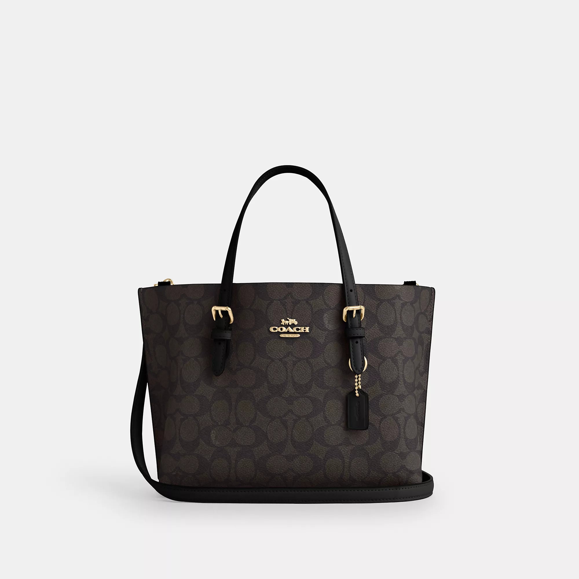 Coach Mollie Tote Bag 25 In Signature Canvas