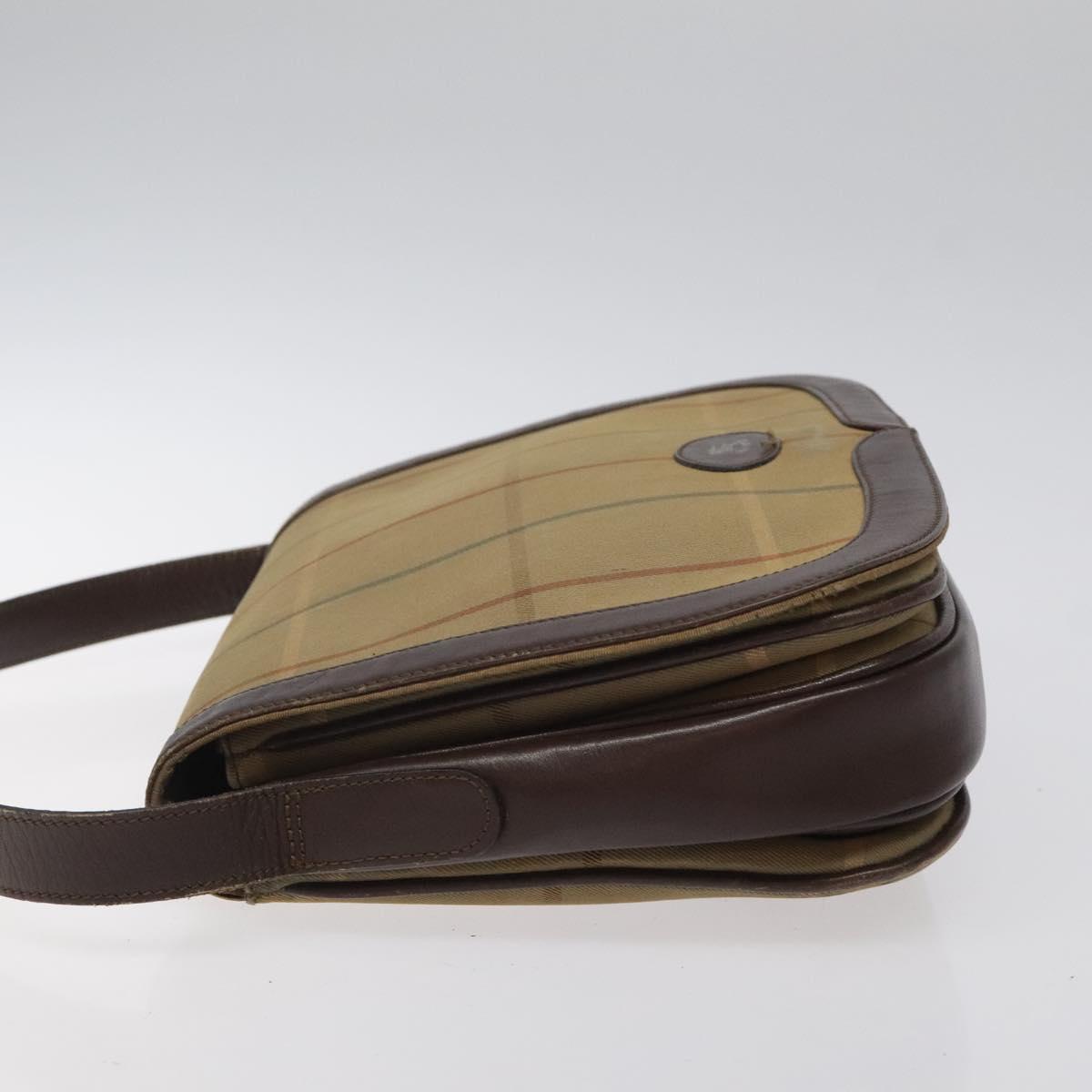 Burberry Canvas Shoulder Bag (Pre-Owned)