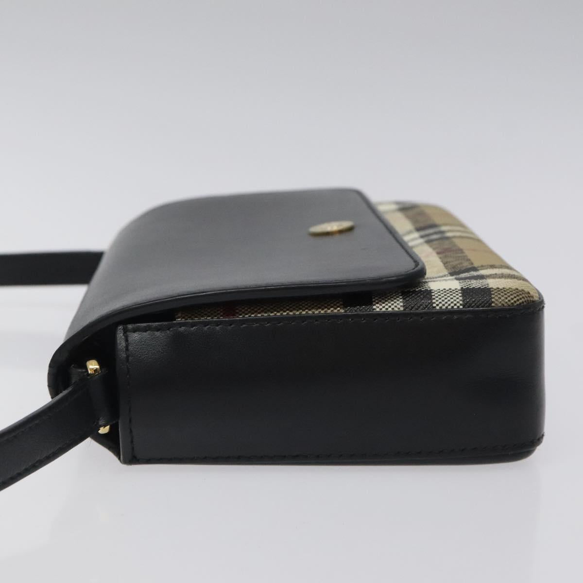 Burberry Note Canvas Shoulder Bag (Pre-Owned)