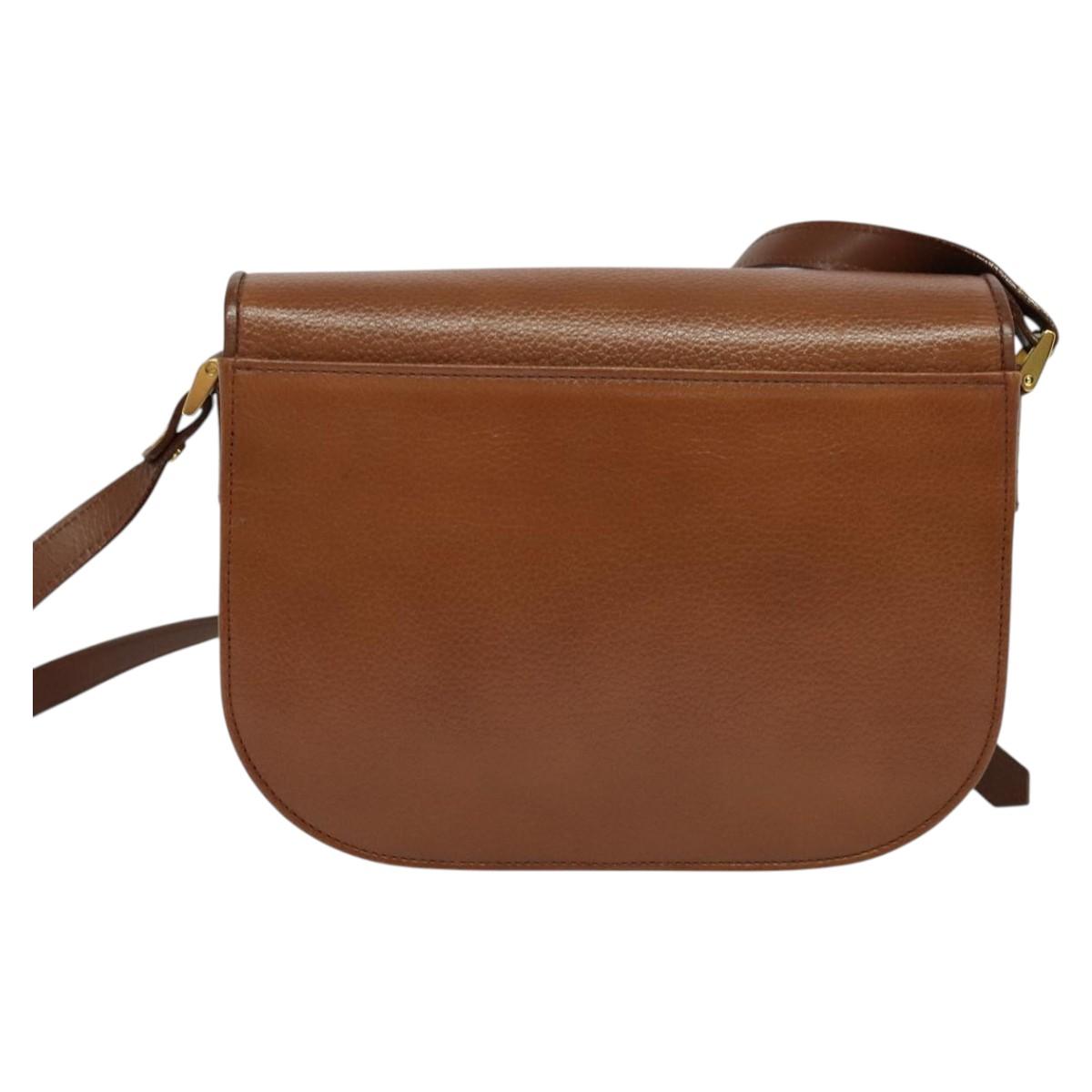 Burberry Leather Shoulder Bag (Pre-Owned)