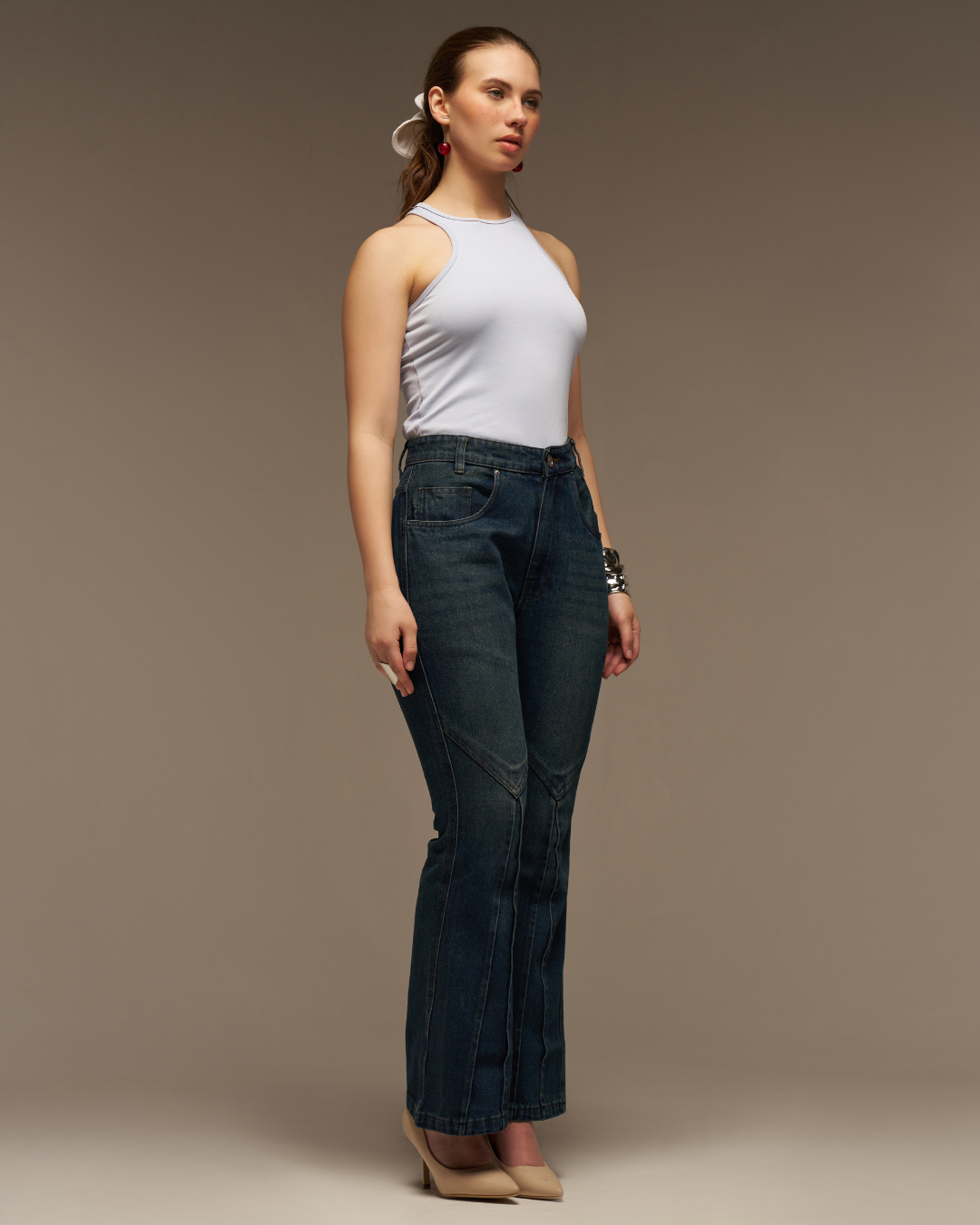 Missing Genes Retro Flare Denim