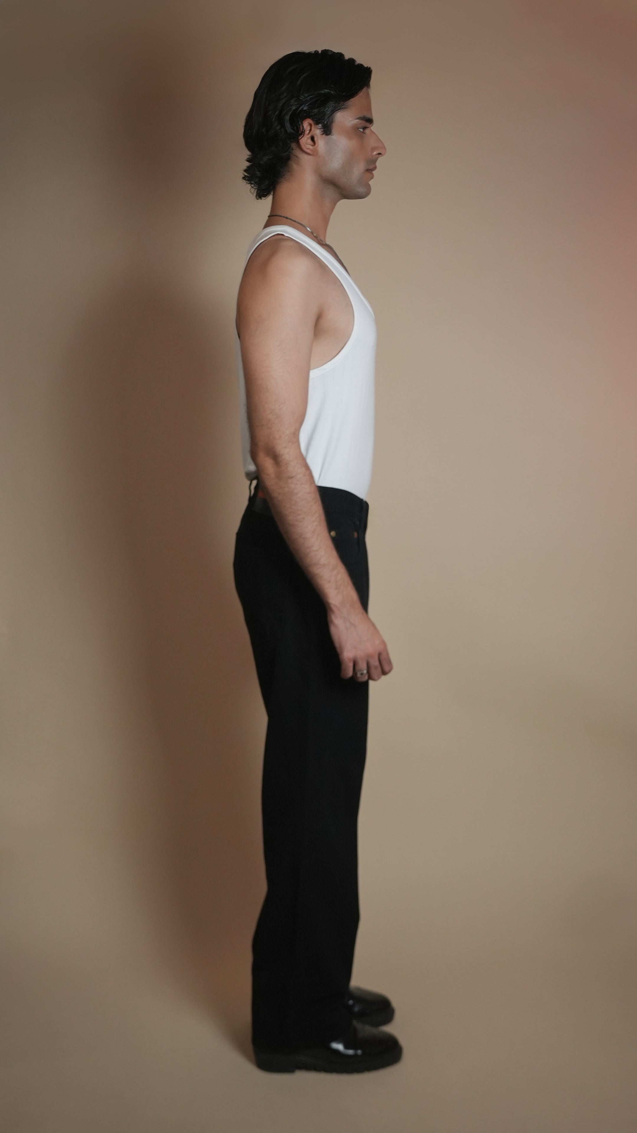 CLASSIC BLACK DENIM MEN'S JEANS