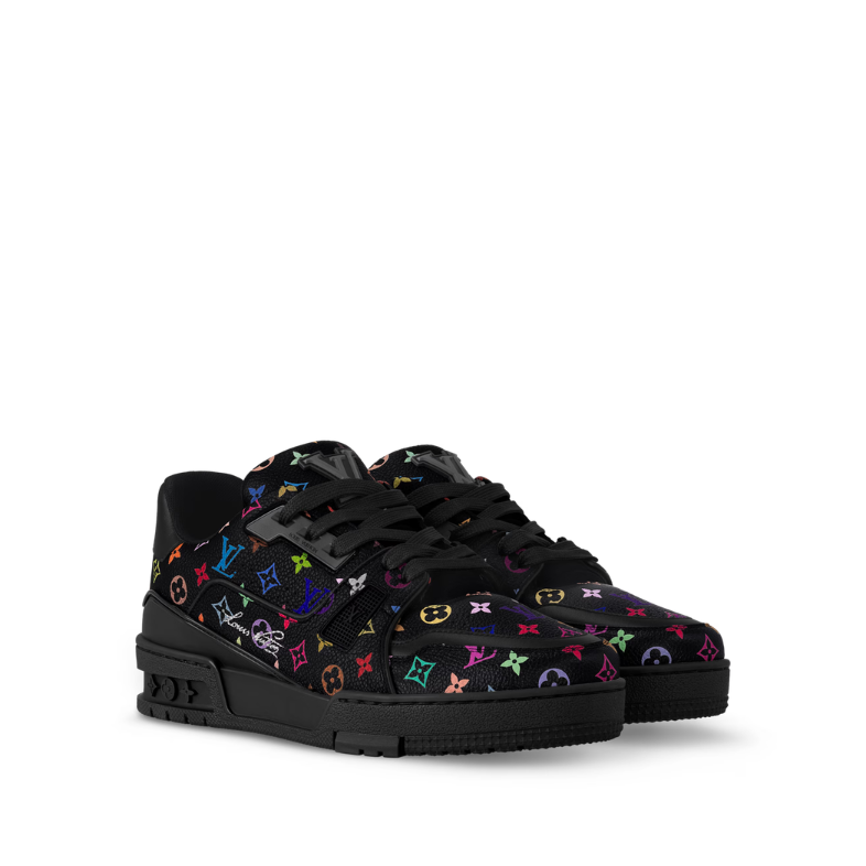 Louis Vuitton Denim Noir Trainer x TM