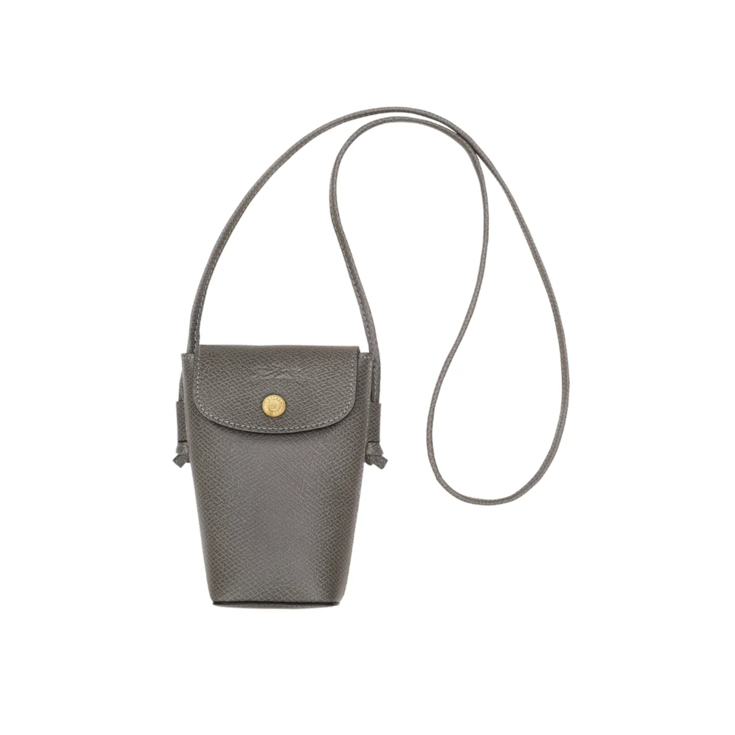 LONGCHAMP Épure Phone case with leather lace