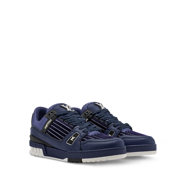 Louis Vuitton Trainer Navy Blue
