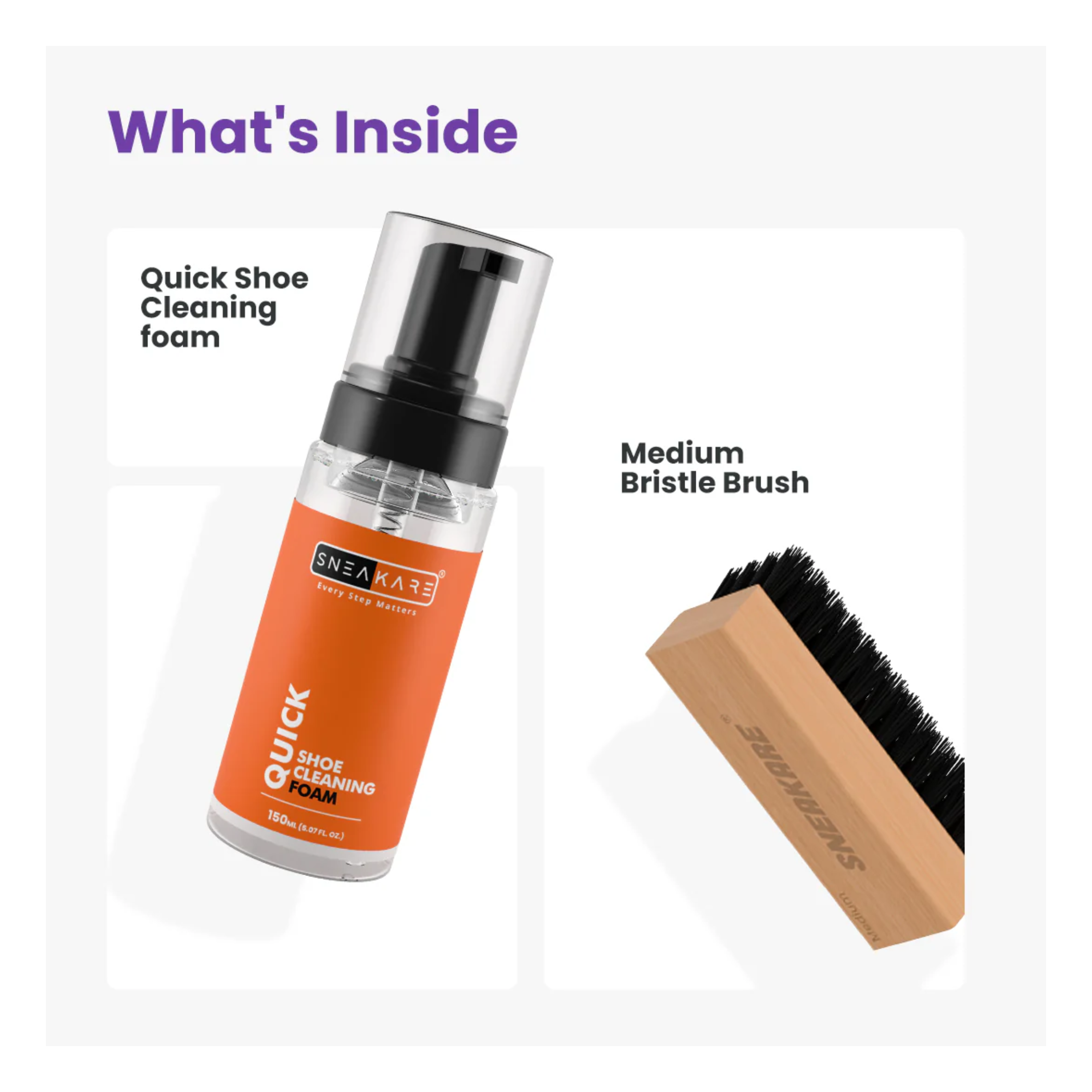 Sneaker Quick Shoe Cleaning Kit