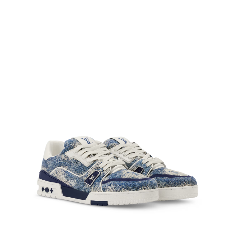 Louis Vuitton Trainer Monogram denim Blue
