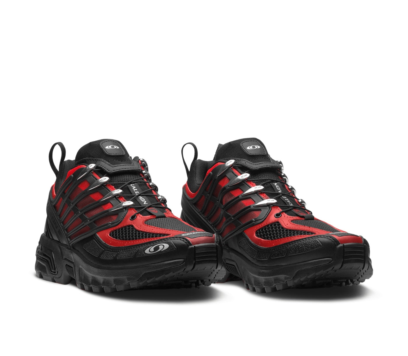 Salomon ACS Pro Black Flame Scarlet