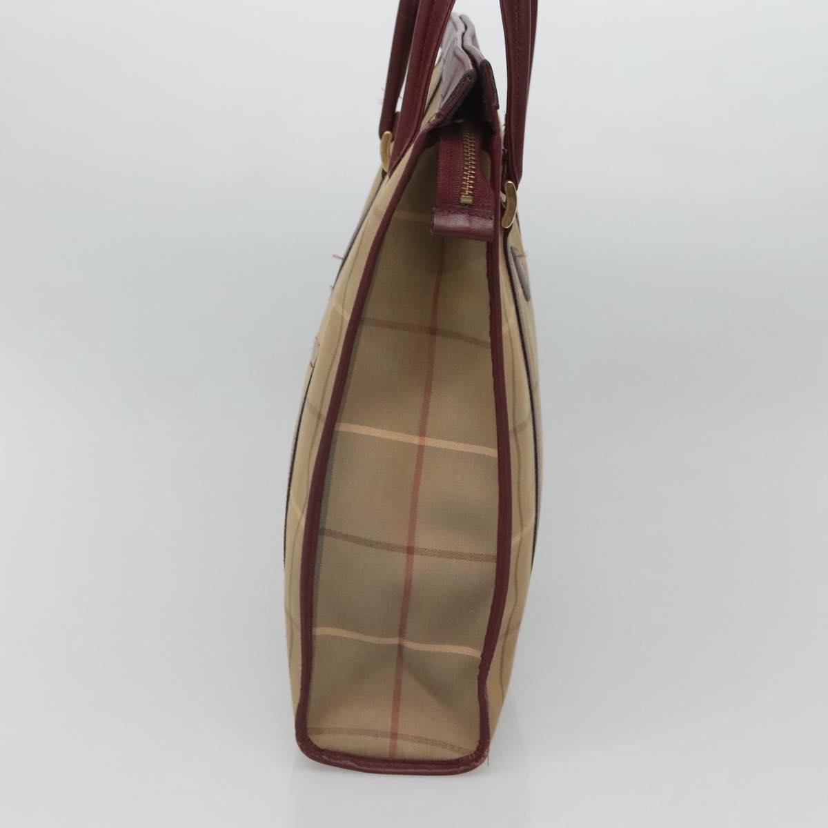 Burberry Vintage Check Canvas Tote Bag (Pre-Owned)
