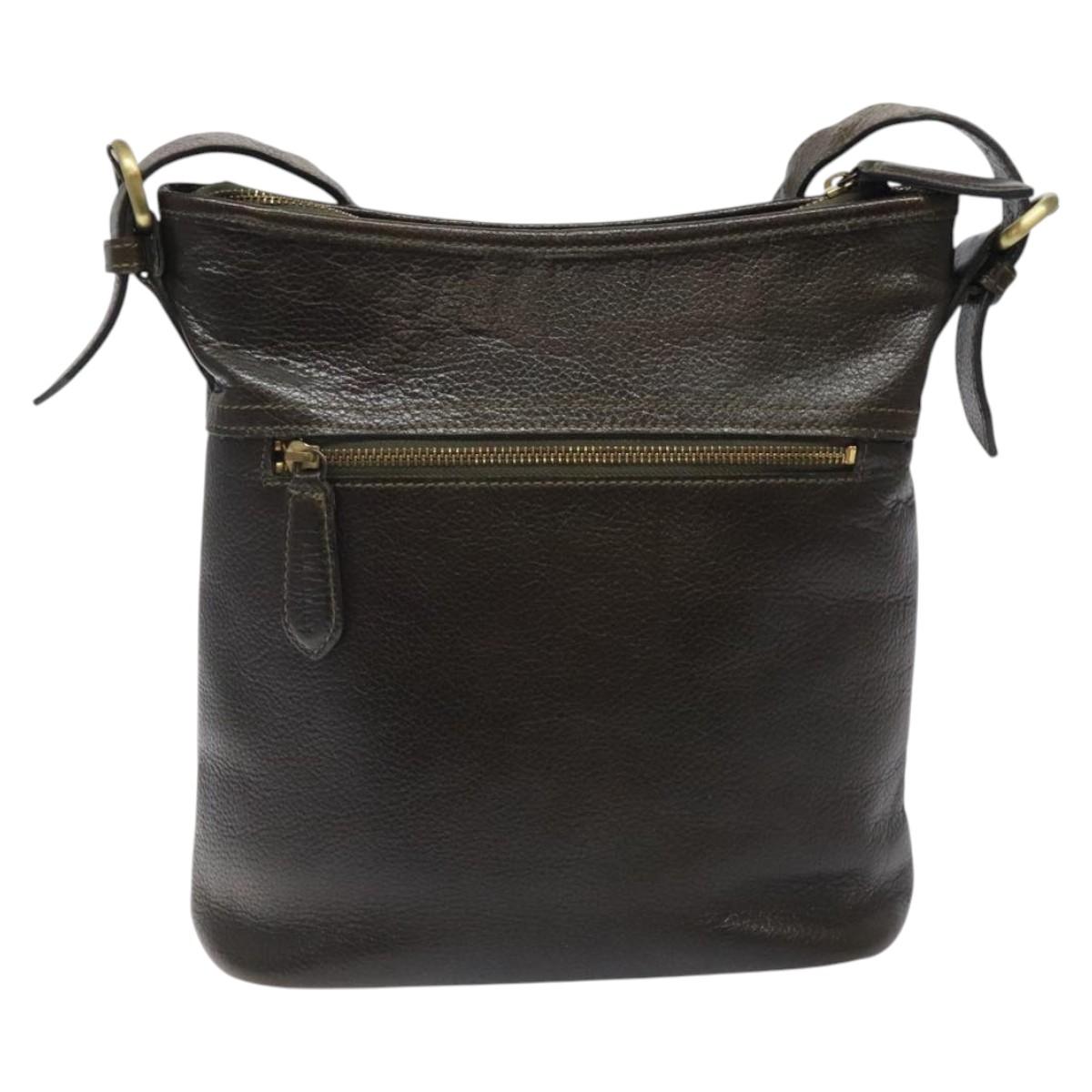 Burberry Leather Shoulder Bag (Pre-Owned)