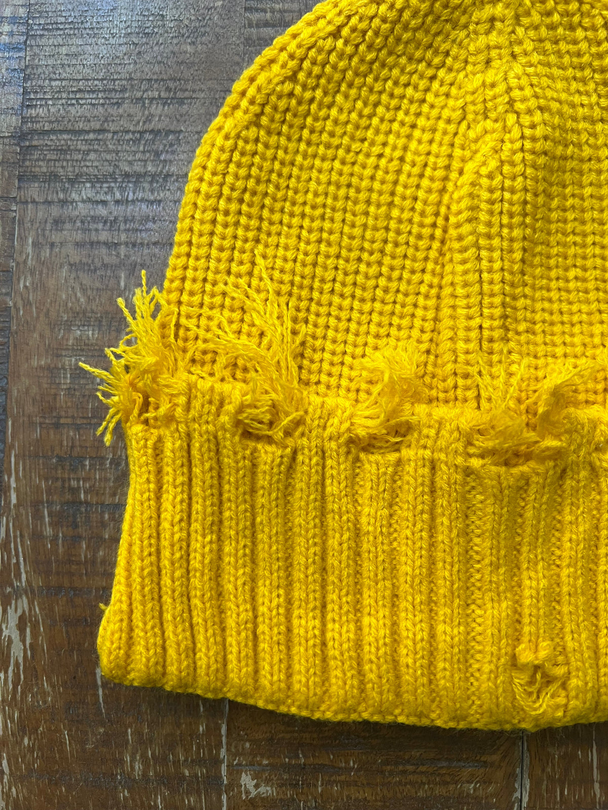 Imperfect Beanie - Yellow