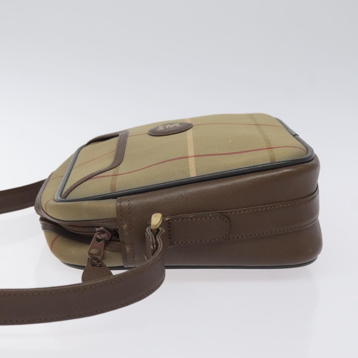 Burberry Nova Check Canvas Shoulder Bag (Pre-Owned)