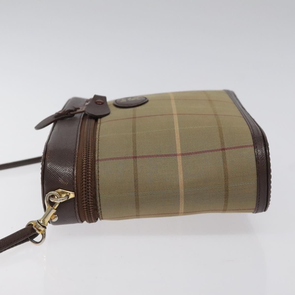 Burberry Nova Check Canvas Shoulder Bag (Pre-Owned)