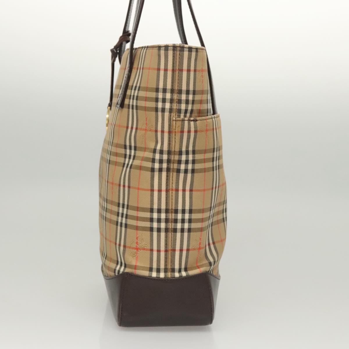 Burberry Nova Check Canvas Tote Bag (Pre-Owned)