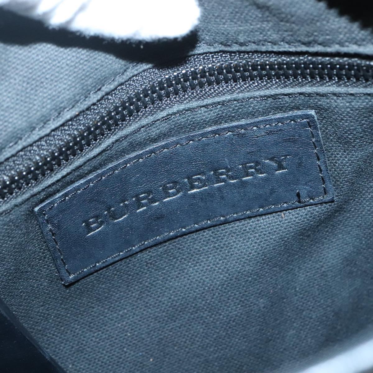 Burberry Nova Check Leather Shoulder Bag (Pre-Owned)