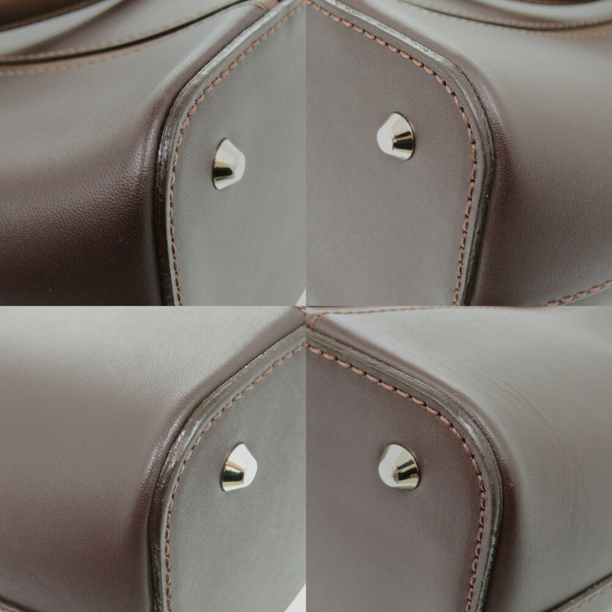 Burberry Leather Tote Bag (Pre-Owned)