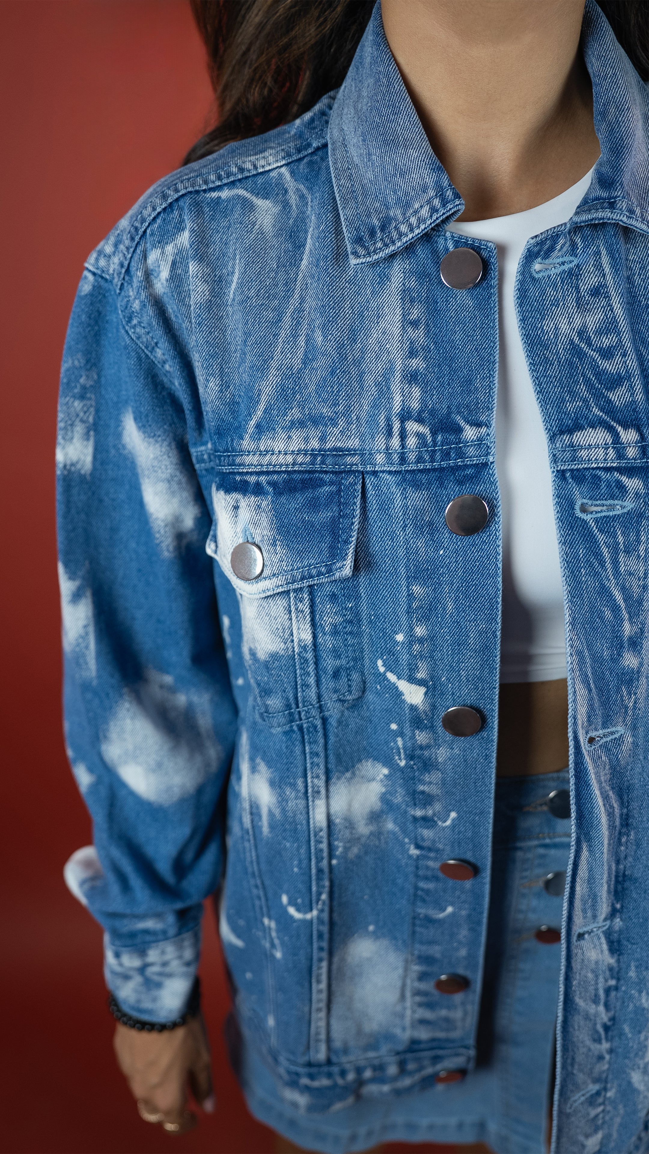 BLUE DENIM WOMEN'S JACKET